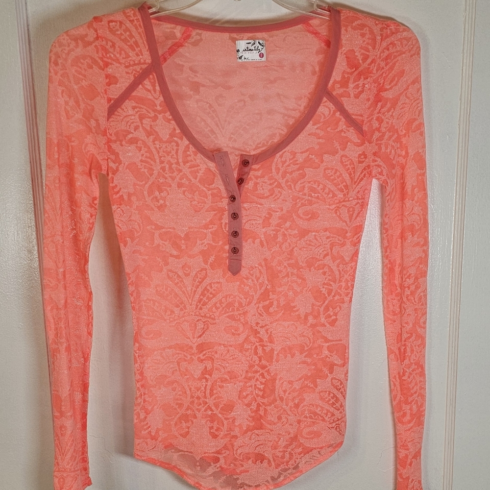 FP Lace Long Sleeve Top - Picture 5 of 6